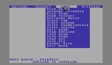 International Soccer screenshot 5 for Commodore 64